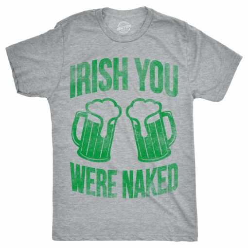 Irish You Were Naked Men’s Tshirt