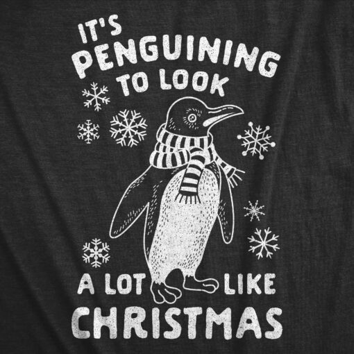 It’s Penguining To Look A Lot Like Christmas Men’s Tshirt