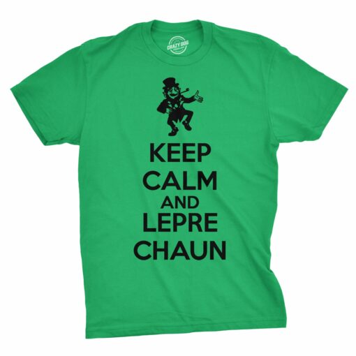 Keep Calm And Leprechaun Men’s Tshirt