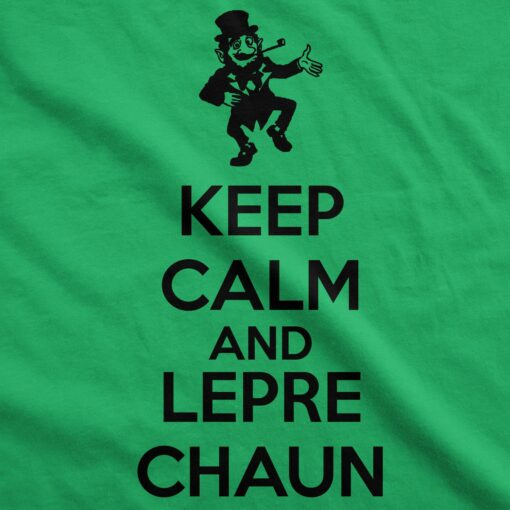 Keep Calm And Leprechaun Men’s Tshirt