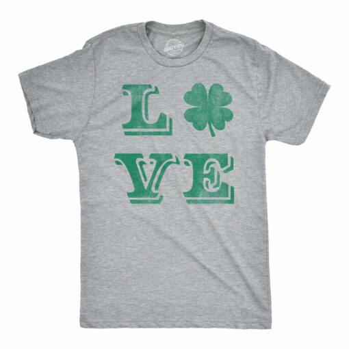 LOVE Lucky Clover Men’s Tshirt