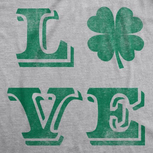 LOVE Lucky Clover Men’s Tshirt