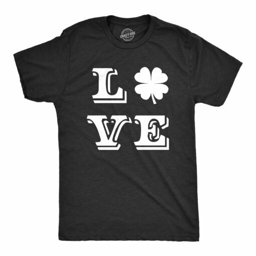 LOVE Lucky Clover Men’s Tshirt