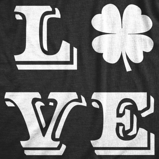 LOVE Lucky Clover Men’s Tshirt