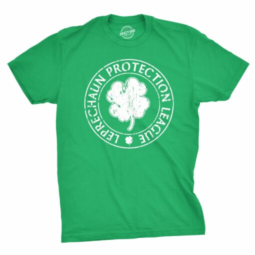 Leprechaun Protection League Men’s Tshirt