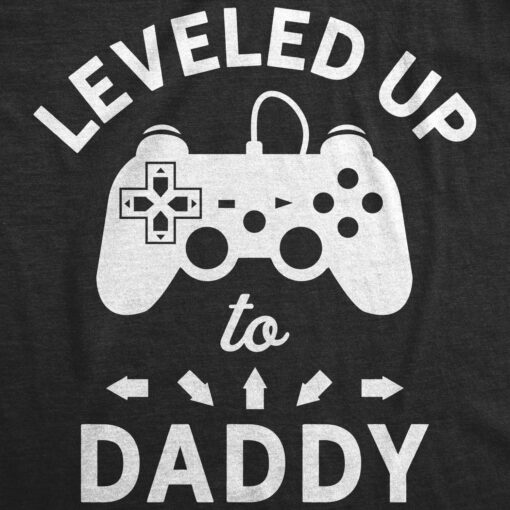 Leveled Up To Daddy Men’s Tshirt