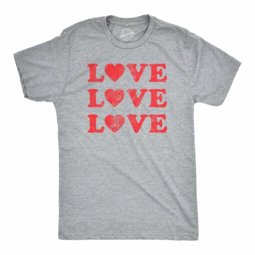 Love 3 Hearts Men’s Tshirt