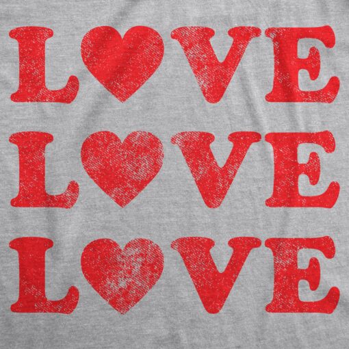 Love 3 Hearts Men’s Tshirt