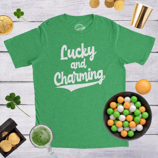 Lucky And Charming Men’s Tshirt