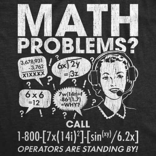 Math Problems Men’s Tshirt