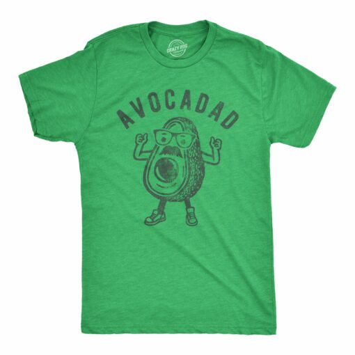 Mens Avocadad T Shirt Funny Sarcastic Dad Avocado Father’s Day Gift Novelty Tee For Guys
