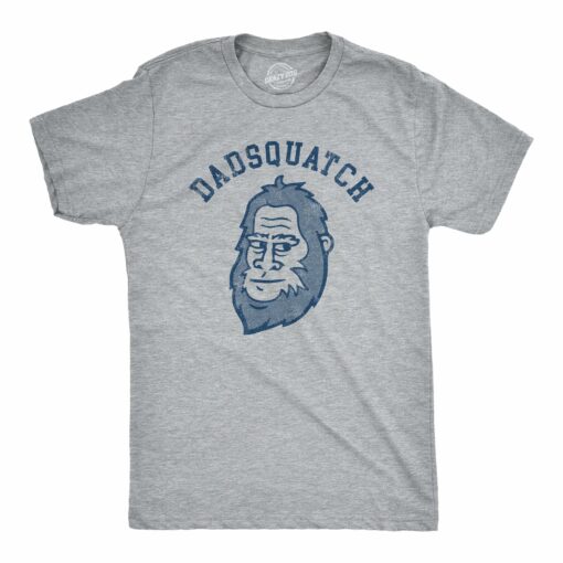 Mens Dadsquatch T Shirt Funny Fathers Day Gift Sasquatch Bigfoot Joke Tee For Guys