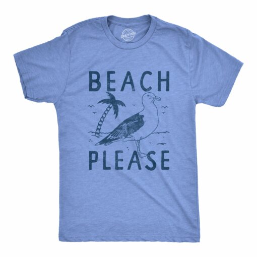 Mens Fun Summer Tees Hot Funny Pool Beach Ocean Swimming Tshirts for Guys