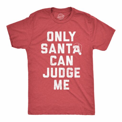 Mens Funny Naughty Nice Christmas Shirts Sarcastic Xmas Tees for Holiday Parties