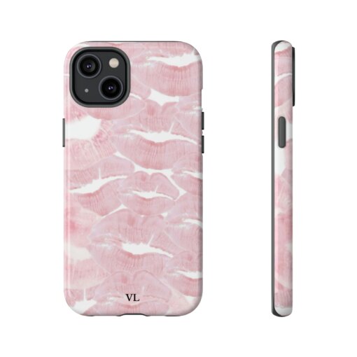Vanilla Lanes Phone Case Pink Smooches Aesthetics Trendy