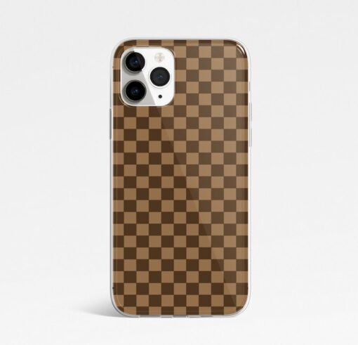 Burberry Iphone Case Phone Case Brown Coffee