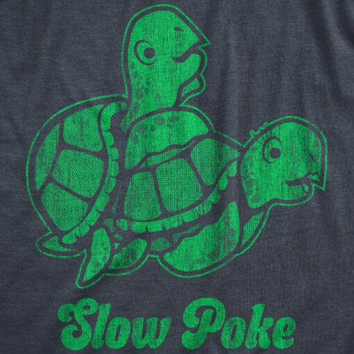 Mens Slow Poke Tshirt Funny Offensive Turtle Sex Graphic Novelty Tee For Guys