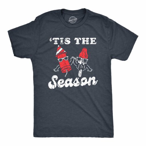 Mens Tis The Season Firecracker Popsicle T Shirt Funny Fourth Of July Party Fireworks Lovers Tee For Guys