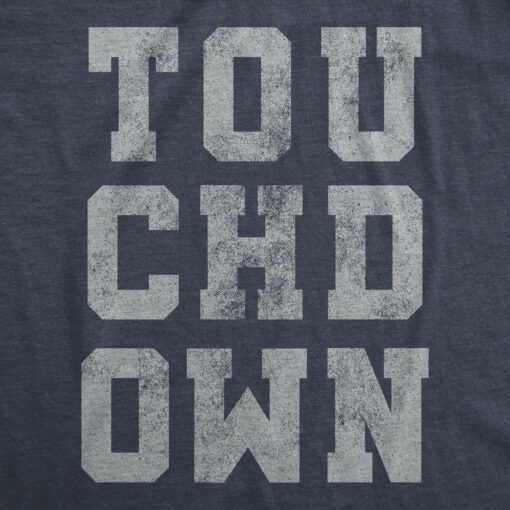 Mens Touchdown Tshirt Funny Football Sunday Big Game Novelty Sports Tee