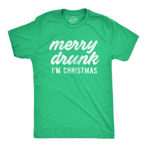 Merry Drunk I’m Christmas Men’s Tshirt