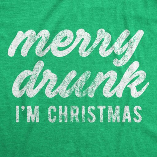 Merry Drunk I’m Christmas Men’s Tshirt