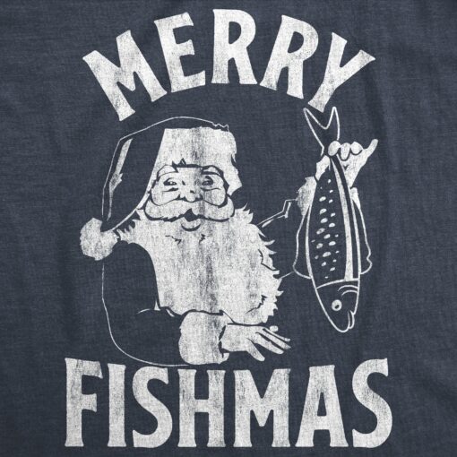 Merry Fishmas Men’s Tshirt