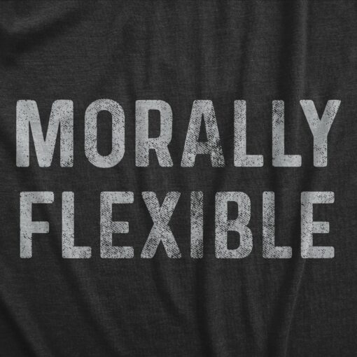 Morally Flexible Men’s Tshirt