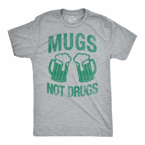 Mugs Not Drugs Men’s Tshirt