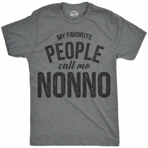 My Favorite People Call Me Nonno Men’s Tshirt