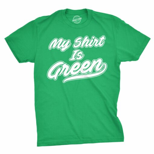 My Shirt Is Green All Star Team Men’s Tshirt