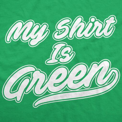 My Shirt Is Green All Star Team Men’s Tshirt