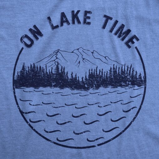 On Lake Time Men’s Tshirt