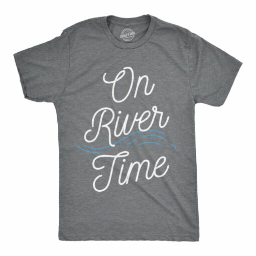 On River Time Men’s Tshirt