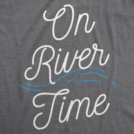 On River Time Men’s Tshirt