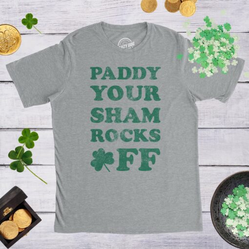 Paddy Your Shamrocks Off Men’s Tshirt