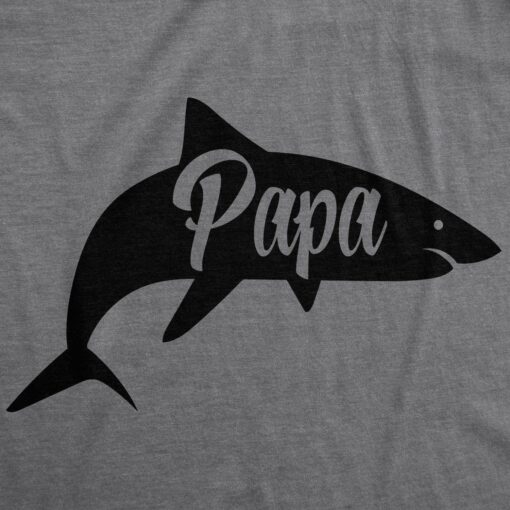 Papa Shark Men’s Tshirt