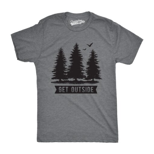 Pine Trees Get Outside Men’s Tshirt