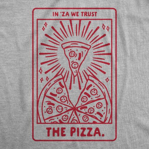 Pizza Tarot Card Men’s Tshirt