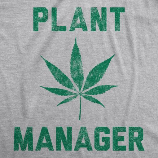 Plant Manager Men’s Tshirt