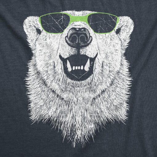 Polar Bear Wearing Sunglasses Men’s Tshirt