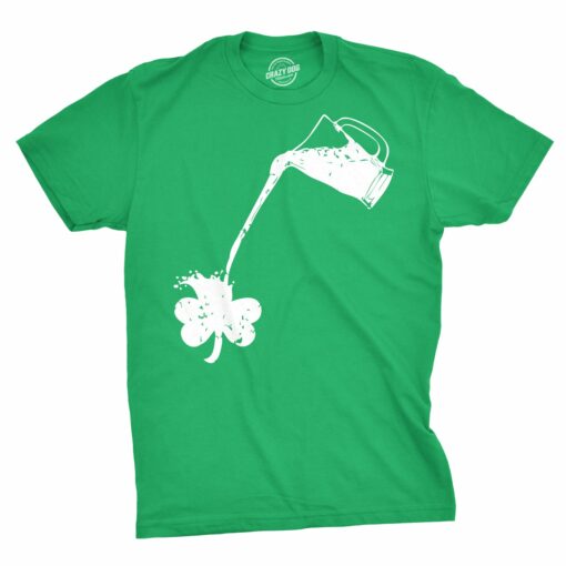 Pouring Shamrock Men’s Tshirt