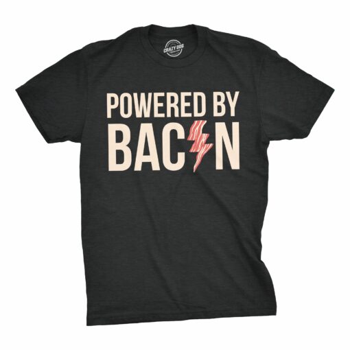Powered By Bacon Men’s Tshirt