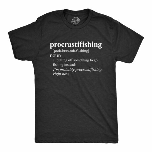 Procrastifishing Men’s Tshirt