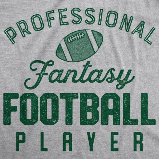 Professional Fantasy Football Player Men’s Tshirt