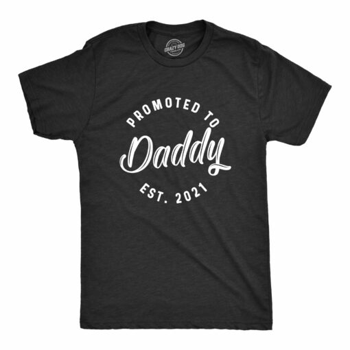 Promoted To Daddy 2021 Men’s Tshirt