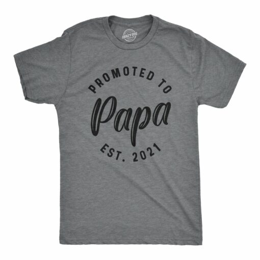 Promoted To Papa 2021 Men’s Tshirt