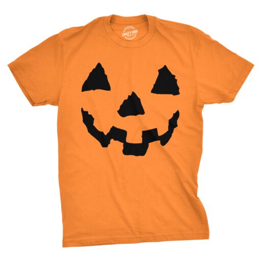 Pumpkin Face Men’s Tshirt