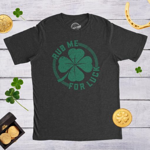 Rub Me For Luck Men’s Tshirt