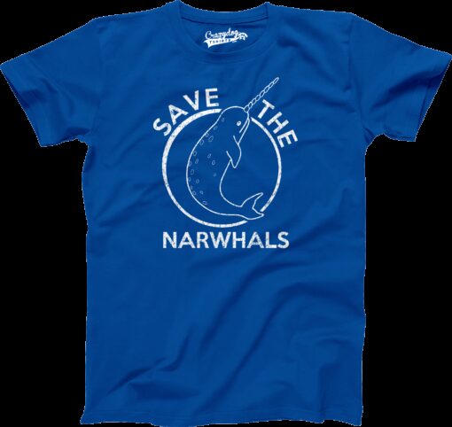 Save The Narwhals Men’s Tshirt