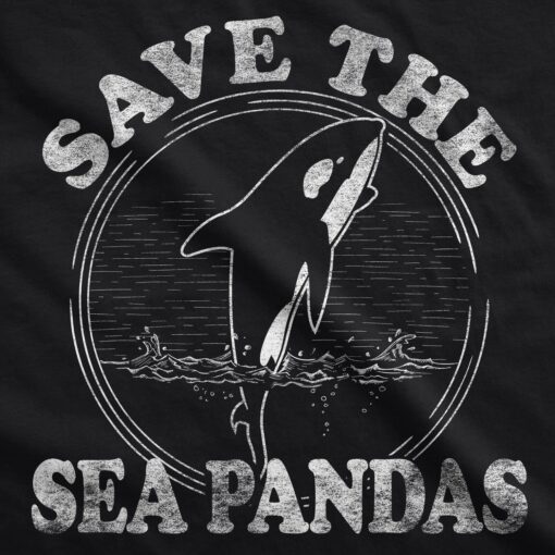 Save The Sea Pandas Men’s Tshirt